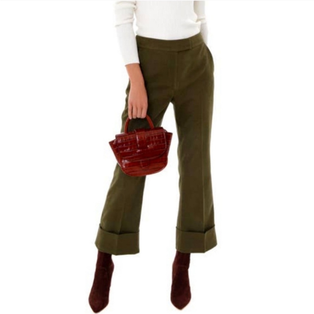 Tuckernuck cropped hemmed basil pants
